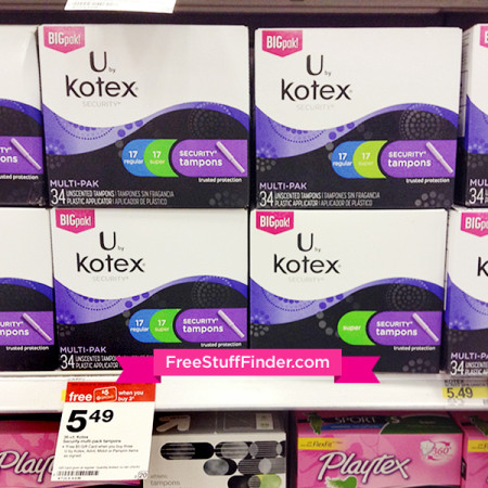 *NEW* $2.00 Off Kotex Coupon (Just $1.82 at Target)