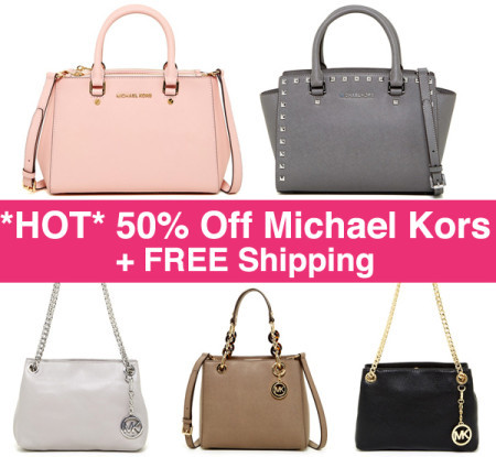 *HOT* 50% Off Michael Kors Bags + FREE Shipping