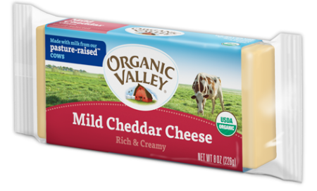 *NEW* $2.00 Off Organic Valley Mild Cheddar Cheese Coupon