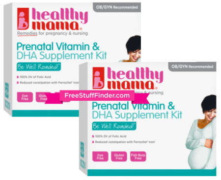 Free Sample Healthy Mama Prenatal Vitamins