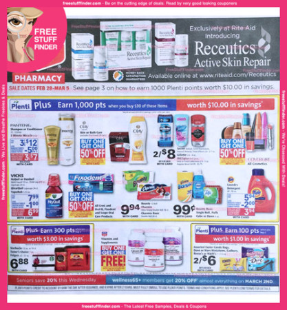 *HOT* Rite Aid Ad Preview (Week 2/28 – 3/5)