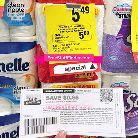 *HOT* $0.51 per Roll Scott Paper Towels at CVS