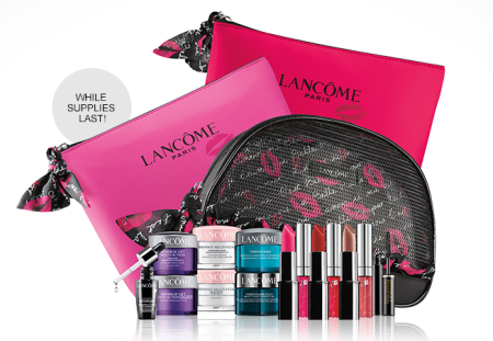 FREE Lancome 7-Piece Gift with $35 Purchase (Up to $124 Value!)