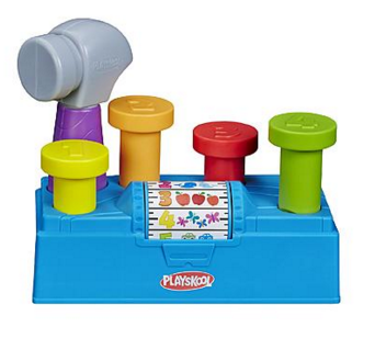 $2.99 (Reg $10) Playskool Tap ‘n Spin Toolbench Toy