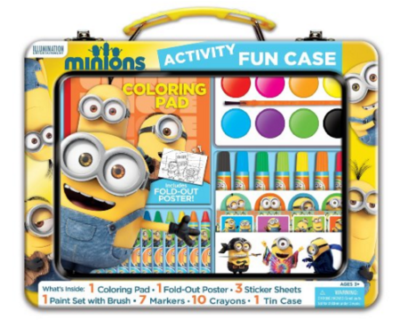 $8.49 (Reg $17) Minions Art & Activity Tin