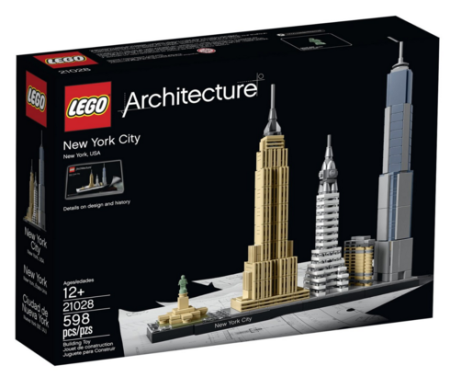 $49.99 (Reg $60) LEGO Architecture New York City + FREE Shipping