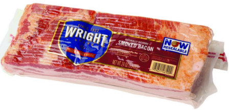 $5.99 (Reg $10.99) Wright Bacon at Kroger