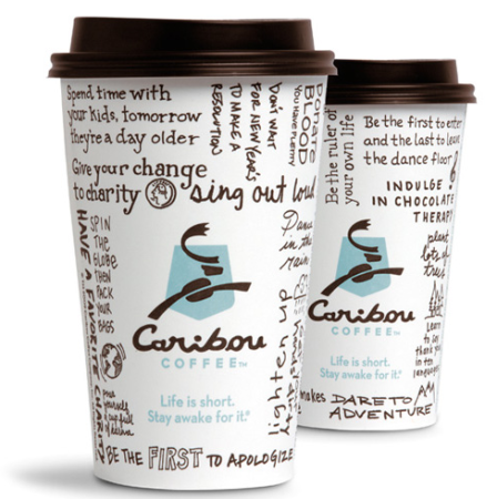 Buy 1 Get 1 for $0.29 Beverages at Caribou Coffee (2/29 Only)