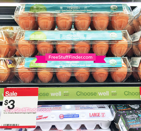 $2.13 (Reg $4.29) Simply Balanced Large Organic Eggs at Target