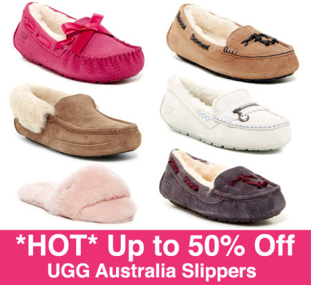 *HOT* 50% Off UGG Australia Slippers + FREE Shipping