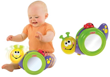 baby and snail