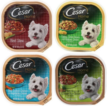 Buy 1 Get 1 FREE Cesar Home Delights Dog Food Coupon