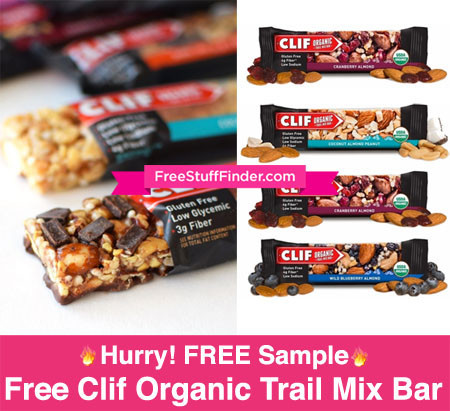 *HOT* Free Sample Clif Organic Trail Mix Bar (Text Offer)