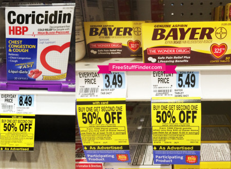 $1.60 (Reg $8.49) Coricidin Cold Relief Pack at Rite Aid