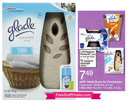 FREE Glade Automatic Spray Starter Kit at Walgreens