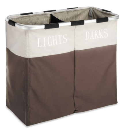 $14.66 (Reg $25) Whitmor Double Laundry Hamper