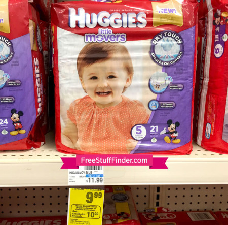 $4.16 (Reg $12) Huggies Jumbo Pack Diapers at CVS