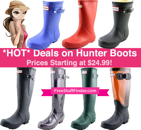 *HOT* Deals on Hunter Rain Boots, Only $24.99 - Hurry!
