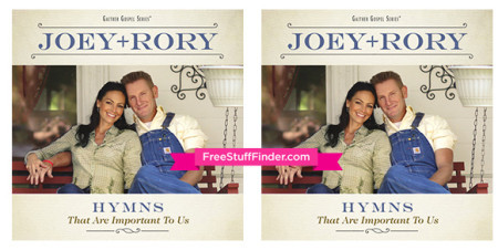 Free Joey + Rory CD (1st 1,000)