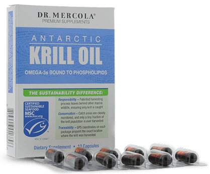 FREE Sample of Dr. Mercola's Antarctic Krill Oil