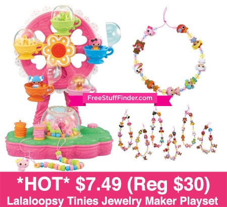 $7.49 (Reg $30) Lalaloopsy Tinies Jewelry Maker Playset