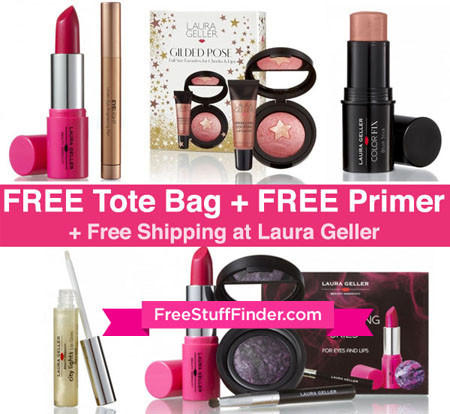 *HOT* Free Tote Bag & Primer + Extra 45% Off at Laura Geller