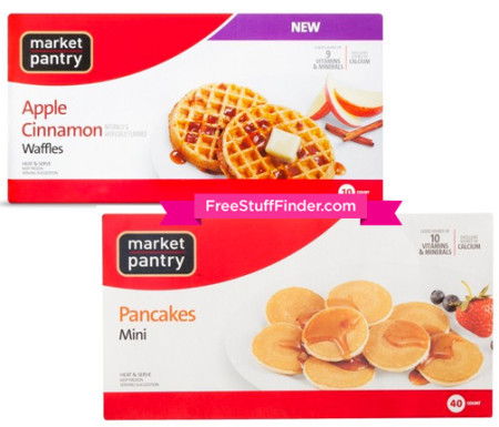 $1.34 (Reg $2) Market Pantry Frozen Waffles at Target