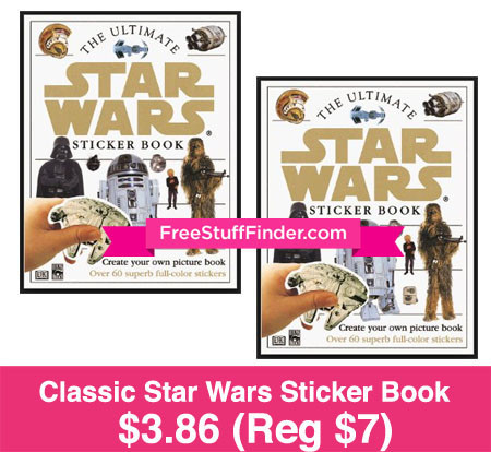 $3.86 (Reg $7) Classic Star Wars Ultimate Sticker Book