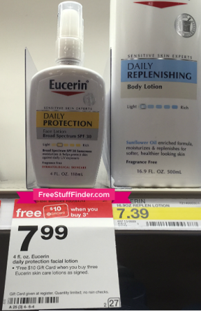 *HOT* $0.19 (Reg $7.99) Eucerin Face Lotion at Target