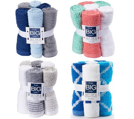 *HOT* $2.79 (Reg $10) 6-Pack Washcloths + Free Shipping