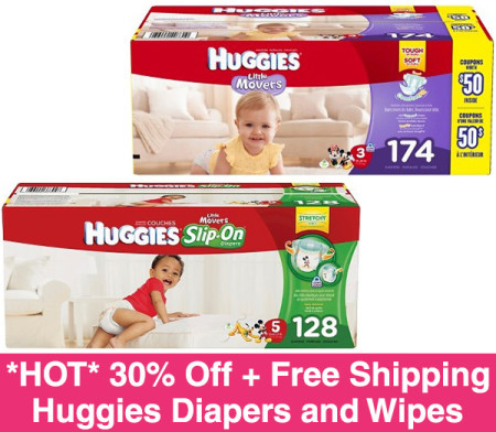 *HOT* $17.49 (Reg $25) Huggies Diapers Super Pack + FREE Shipping