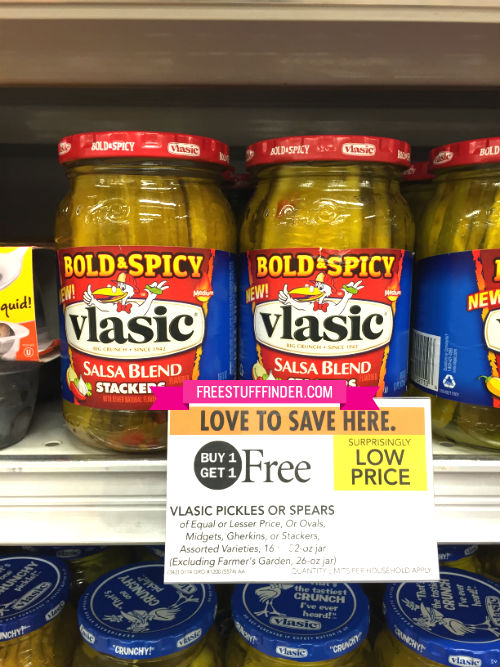 BOGO Vlasic Bold Spicy