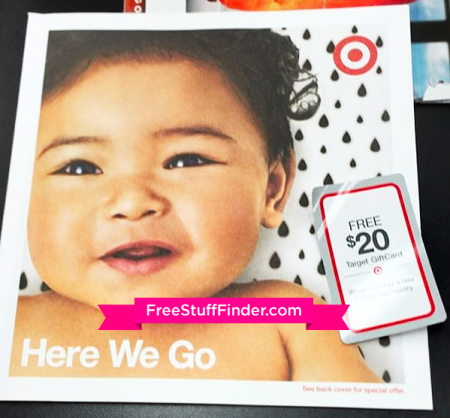 Possible FREE $20 Target Gift Card w/ Registry (Check Mail)