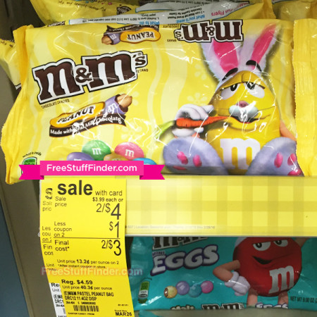 *HOT* $0.50 (Reg $4.59) M&M's Candies at Walgreens