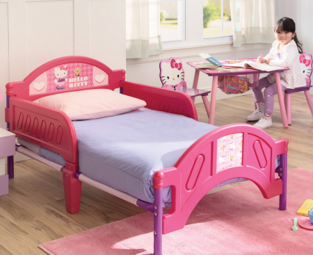 $39.99 (Reg $60) Hello Kitty Toddler Bed + FREE Pickup