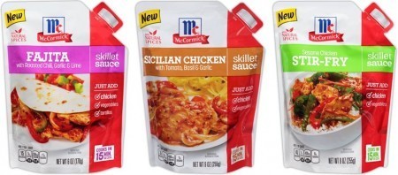 FREE McCormick Skillet Sauce at Dollar Tree