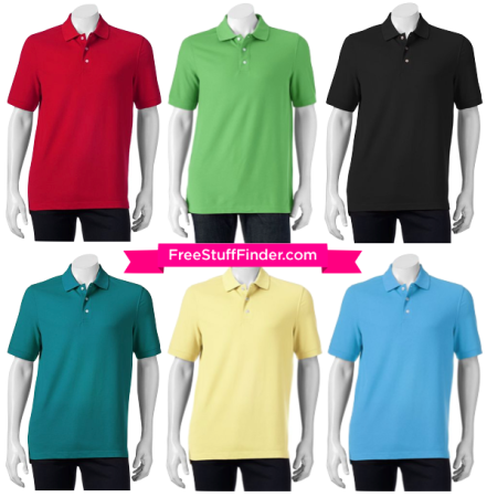 $7.99 (Reg $26) Men's Croft & Barrow Polos + FREE Pickup