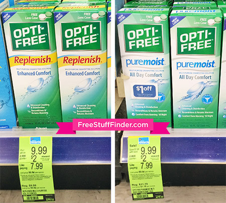 $3.99 (Reg $10) Opti-Free Contact Solution at Walgreens