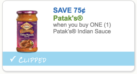 Patak's $0.75