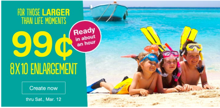 *HOT* $0.99 (Reg $4) 8x10 Photo Print at Walgreens