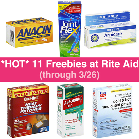 *HOT* 11 FREEBIES & Moneymakers at Rite Aid