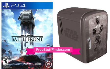 $53.85 (Reg $130) Star Wars Battlefront (PS4) w/ Han Solo Fridge + Free Shipping