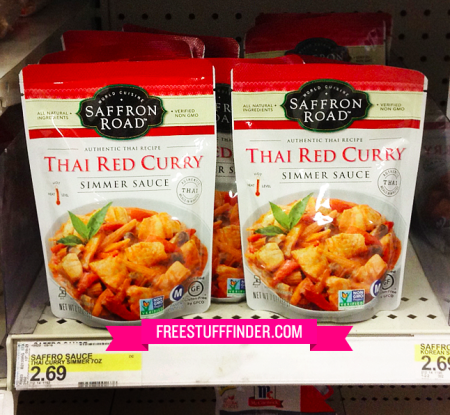 $1.69 (Reg $3) Saffron Road Simmer Sauce at Target