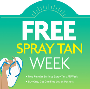 Free Spray Tan at Sun Tan City (3/7 - 3/13 Only)
