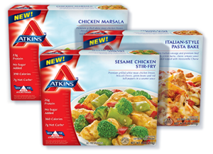 Free Atkins Frozen Entrees at Dollar Tree