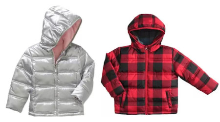 $5 (Reg $14.97) Toddlers' Puffer Jacket + FREE Pickup