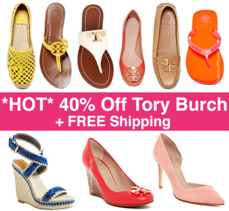 *HOT* 40% Off Tory Burch Shoes + FREE Shipping