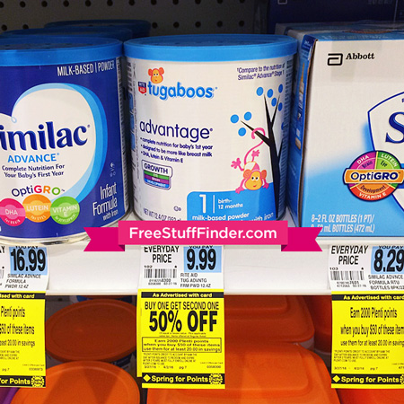 *HOT* FREE Tugaboos Baby Formula at Rite Aid