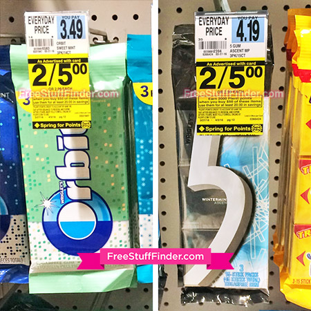 $1.50 (Reg $4.19) Wrigley's Multi-Pack Gum at Rite Aid