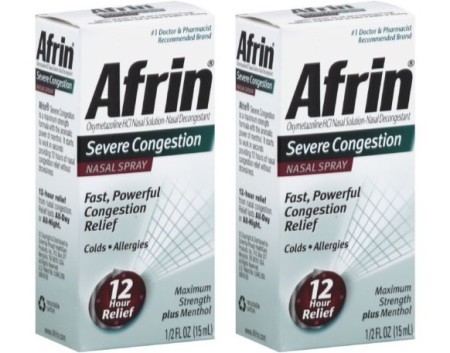 $1.27 (Reg $7.49) Afrin Nasal Spray at Rite Aid